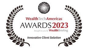 Wealth Tech America-Innovative Client Solution Award 2023 Wealth Tech America-Innovative Client Solution Award 2023